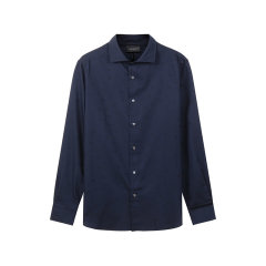 Emporio Armani/安普里奥阿玛尼 男士棉质薄款长袖衬衫 6L1C86 1N8JZ图片
