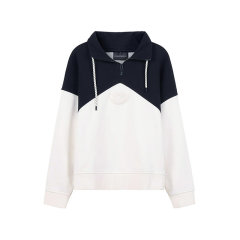 Emporio Armani/安普里奥阿玛尼 男士棉质宽松版半开襟套头长袖卫衣运动衫 6L1M81 1JWPZ图片