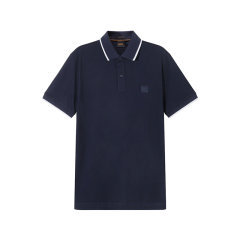 HUGO BOSS/雨果博斯 男士orange系列棉质环保面料修身版短袖POLO衫 50507699图片
