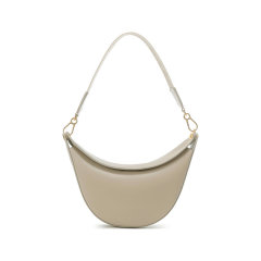 LOEWE/罗意威 女士Luna系列牛皮革半月形手提单肩包Hobo手袋小号 A923PM1X01图片