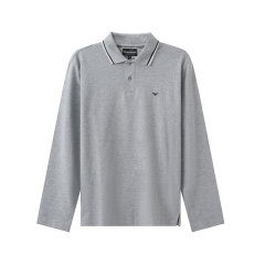 Emporio Armani/安普里奥阿玛尼 男士/女士中性款长袖POLO衫 8N1FB5 1JPTZ图片