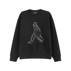 Emporio Armani/安普里奥阿玛尼 男士宽松版圆领长袖卫衣运动衫行人刺绣 3R1MDQ 1JHSZ图片