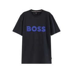 HUGOBOSS/雨果博斯 男士Black系列圆领短袖T恤 50486200图片