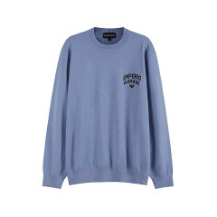 Emporio Armani/安普里奥阿玛尼 男士绵羊毛圆领长袖针织衫羊毛衫 3R1MX9 1MDZZ图片
