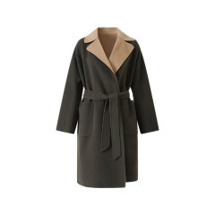 WEEKEND MaxMara/WEEKEND MaxMara 女士绵羊毛中长款双面大衣外套 RAIL图片