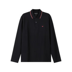 Emporio Armani/安普里奥阿玛尼 男士/女士中性款长袖POLO衫 8N1FB5 1JPTZ图片