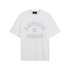Emporio Armani/安普里奥阿玛尼 男士圆领短袖T恤LOGO刺绣 3R1TV9 1JUVZ图片
