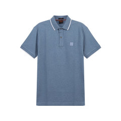 HUGO BOSS/雨果博斯 男士orange系列棉质环保面料修身版短袖POLO衫 50507699图片