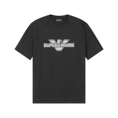 Emporio Armani/安普里奥阿玛尼 男士棉质圆领短袖T恤  3R1TU8 1JSAZ图片