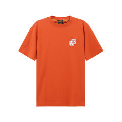 HUGO BOSS/雨果博斯 男士棉质宽松版学院风圆领短袖T恤 50483464图片