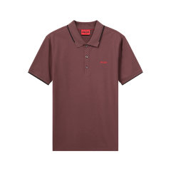 HUGO BOSS/雨果博斯 男士棉质修身版短袖POLO衫 50467344图片