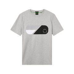 HUGO BOSS/雨果博斯 男士green系列棉质圆领短袖T恤  50488797图片