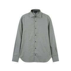 Emporio Armani/安普里奥阿玛尼 男士棉质长袖衬衫 3D1C86 1NIUZ图片