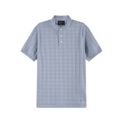 Emporio Armani/安普里奥阿玛尼 男士棉质guru领短袖POLO衫 3R1F71 1JGYZ图片