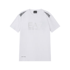 EA7/阿玛尼 男士可持续系列VENTUS 7弹力圆领短袖健身T恤 3DPT29 PJULZ图片