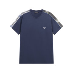 Emporio Armani/安普里奥阿玛尼 男士可持续系列棉质圆领短袖T恤 211845 4R475图片