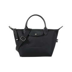 Longchamp/珑骧 女士LEPLIAGEENERGY环保系列小号再生帆布短柄饺子包手提单肩斜挎包 1512 HSR图片