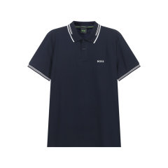 HUGO BOSS/雨果博斯 男士green系列棉质修身版弹力面料短袖POLO衫 50506193图片
