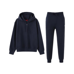 HUGO BOSS/雨果博斯 男士HUGO系列棉质运动套装连帽卫衣运动衫运动裤卫裤套装 50492581图片