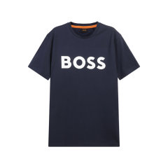 HUGO BOSS/雨果博斯 男士orange系列棉质环保面料圆领短袖T恤 50481923图片