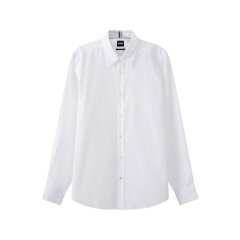 HUGO BOSS/雨果博斯 男士black系列棉质商务正装长袖衬衫 50497037图片