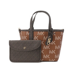 Michael Kors/迈克·科尔斯 女士ELIZA系列皮革等超小号托特包子母包手提单肩斜挎包 30F3GZAT0L图片