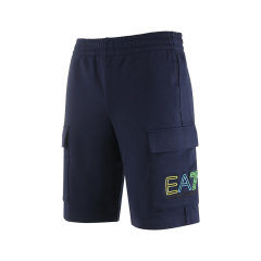 EA7/阿玛尼 男士棉质短裤运动休闲五分裤 3RUS51 PJEQZ图片