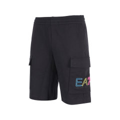 EA7/阿玛尼 男士棉质短裤运动休闲五分裤 3RUS51 PJEQZ图片