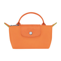 LONGCHAMP 珑骧 Le Pliage Green 17 短柄可折叠 帆布 化妆包饺子包手拿包手提包 34175919 DX图片