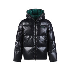 DUVETICA/杜威迪嘉 男士AUVA系列连帽羽绒服外套 222 VUDJ07326K0001图片