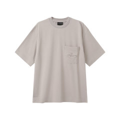 Emporio Armani/安普里奥阿玛尼 男士棉质宽松版圆领短袖T恤 3D1T95 1JWZZ图片