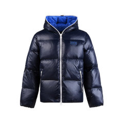 DUVETICA/杜威迪嘉 男士AUVA系列连帽羽绒服外套 222 VUDJ07326K0001图片