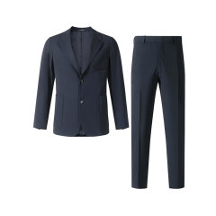 Emporio Armani/安普里奥阿玛尼 男士单排扣商务西装西服西裤长裤套装 H41V13 01506图片
