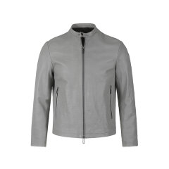 Emporio Armani/安普里奥阿玛尼 男士皮夹克外套上衣皮衣 D41R74 D1P7A图片