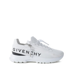 Givenchy/纪梵希 男士Spectre系列牛皮革厚底拉链跑步鞋小白鞋休闲运动鞋 BH009BH1LL图片
