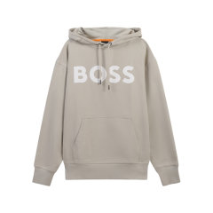HUGO BOSS/雨果博斯 男士orange系列棉质环保面料连帽长袖卫衣运动衫 50487134图片
