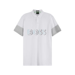 HUGO BOSS/雨果博斯 男士green系列棉质短袖POLO衫 50483248图片