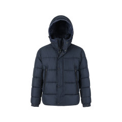 HUGO BOSS/雨果博斯 男士orange系列连帽棉服夹棉夹克外套上衣 50499542图片