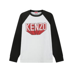 KENZO/高田贤三 男士棉质宽松版复古时尚长袖T恤卫衣运动衫 FD6 5TS105 4SI图片