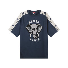 KENZO/高田贤三 男士/女士棉质圆领短袖T恤 5TS451 4SC图片