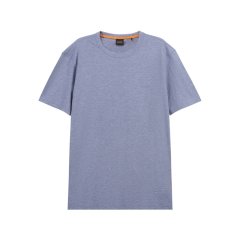 HUGO BOSS/雨果博斯 男士orange系列棉质竹节棉圆领短袖T恤 50508243图片