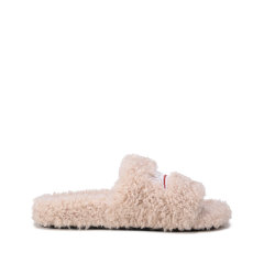 Balenciaga/巴黎世家 女士人造羊毛革Furry Slide拖鞋式凉鞋 654261 W2DO1图片