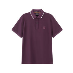 HUGO BOSS/雨果博斯 男士orange系列棉质环保面料修身版短袖POLO衫 50507699图片