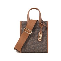 Michael Kors/迈克·科尔斯 女士GIGI系列人造革托特包购物袋手提单肩斜挎包超小号 32H3G3GC4B图片