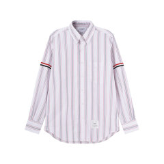 THOM BROWNE/汤姆·布朗 男士棉质牛津臂环饰直身休闲长袖衬衫 MWL301A F0352图片