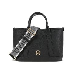 Michael Kors/迈克·科尔斯 女士LUISA系列牛皮革/人造革托特包手提单肩斜挎包小号 30R4G99T1L图片