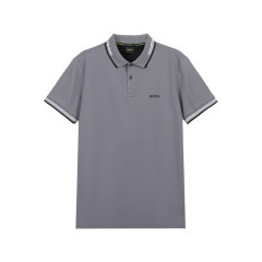 HUGO BOSS/雨果博斯 男士green系列棉质修身版弹力面料短袖POLO衫 50506193图片