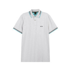 HUGO BOSS/雨果博斯 男士green系列棉质修身版弹力面料短袖POLO衫 50506193图片