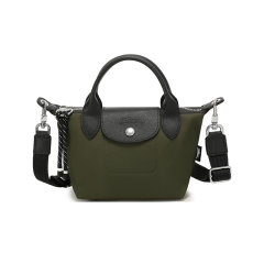 Longchamp/珑骧 女士LE PLIAGE ENERGY系列再生帆布迷你短柄饺子包手提单肩斜挎包 1500 HSR图片