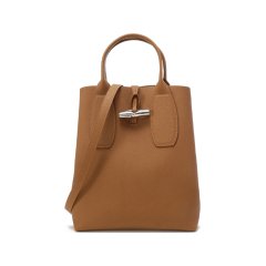 Longchamp/珑骧 女士ROSEAU系列牛皮竹节包比格包大容量托特包购物袋手提单肩斜挎包 10228 HPN图片